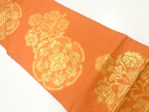 アンティーク　川島織物製　華紋織出し名古屋帯（着用可）